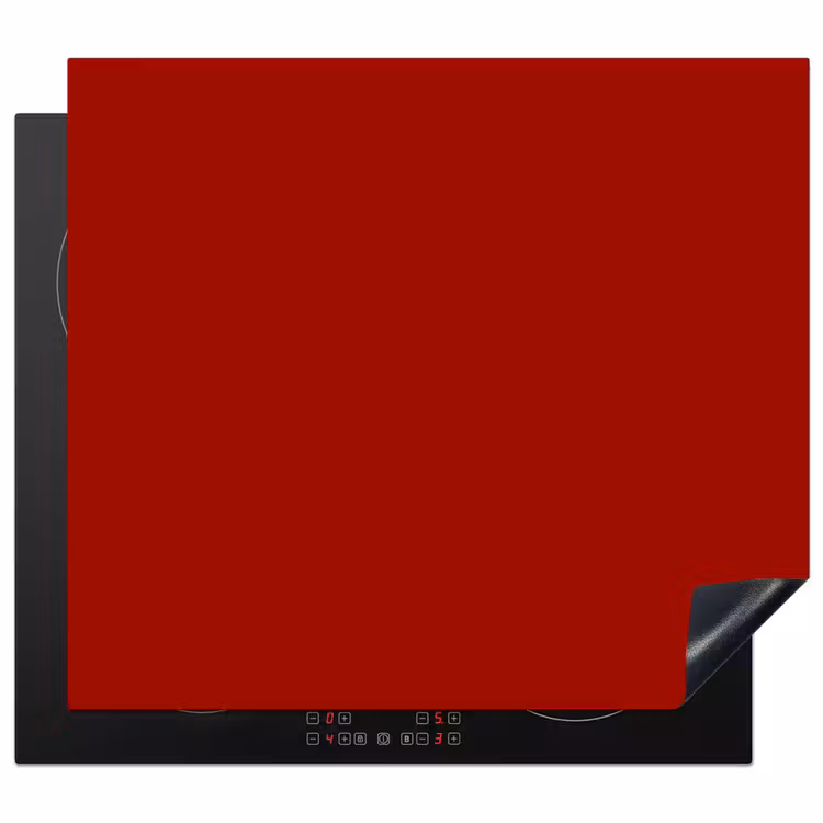 Oxblood - Maroon - Rood Inductie beschermer vinyl 3mm middel 274 -3d