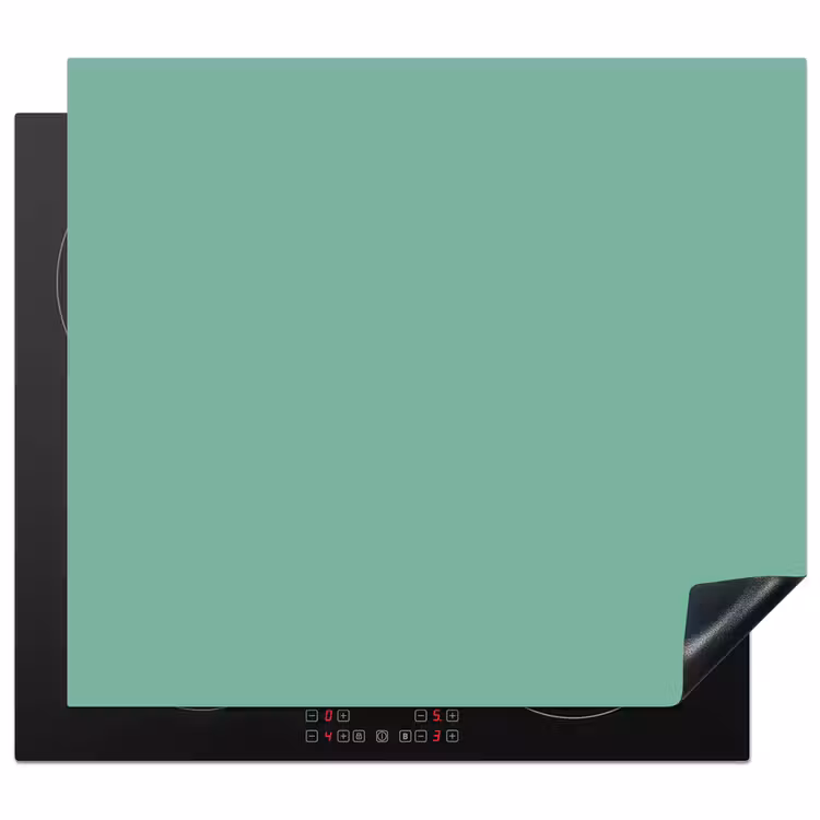 Ocean - Jade - Groen Inductie beschermer vinyl 3mm middel 274 -3d