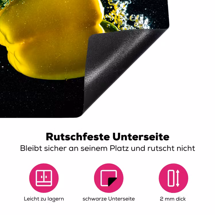 Paprika’s in Watershow Inductie beschermer vinyl 3mm klein -zzzzzzz-lf-onderkant