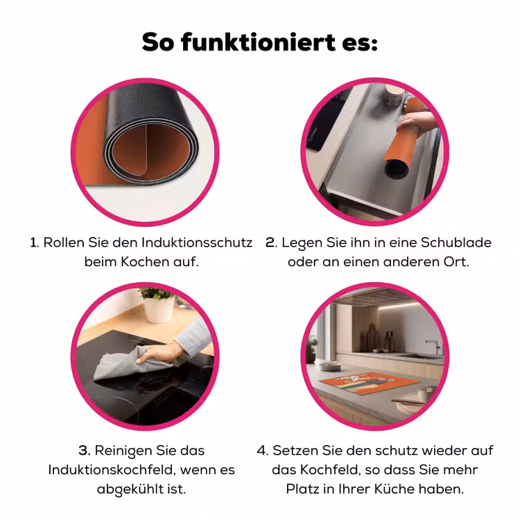 Persoon - Hond - Dieren - Illustratie - Modern Inductie beschermer vinyl 3mm middel -zzzzzzz-lf-werking
