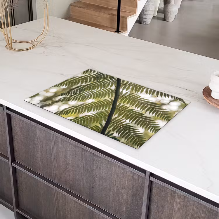 Plant - Blad - Natuur - Groen - Detail Inductie beschermer vinyl 3mm klein -sfeer8