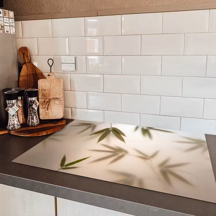 Planten - Bladeren - Natuur - Groen Inductie beschermer vinyl 3mm klein -sfeer3