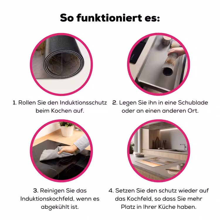 Pier - Zonsondergang - Strand Inductie beschermer vinyl 3mm middel -zzzzzzz-lf-werking