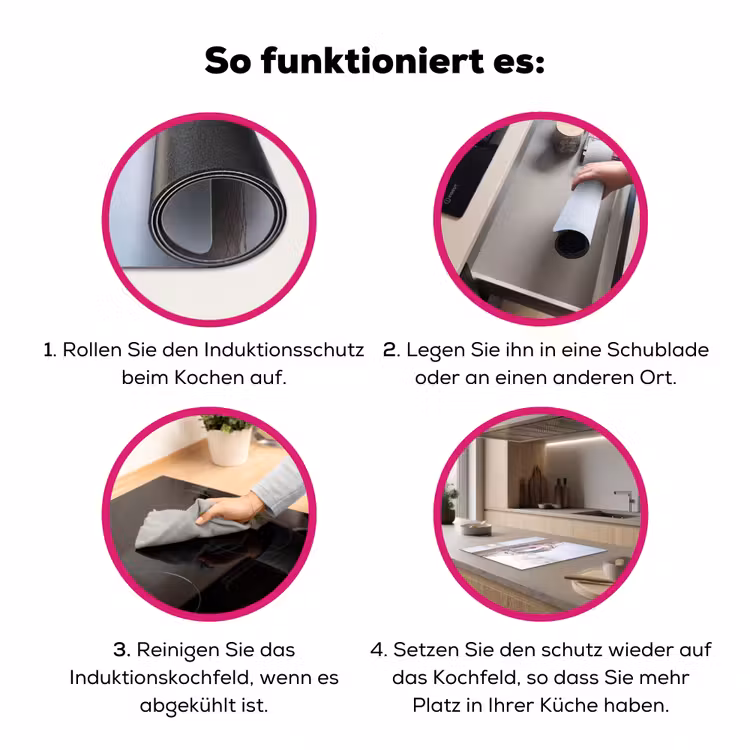 Reddingsboei - Maritiem - Welkom - Blauw - Wit Inductie beschermer vinyl 3mm middel -zzzzzzz-lf-werking