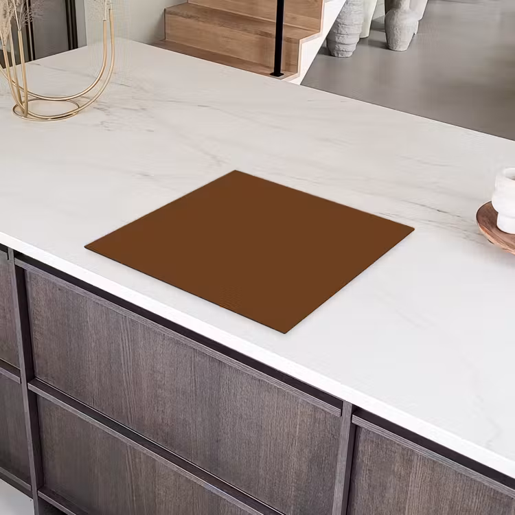 Rich - Espresso - Bruin Inductie beschermer vinyl 3mm middel 274 -sfeer8