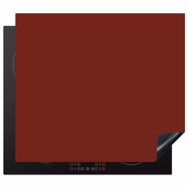Rustic - Terracotta - Rood Inductie beschermer vinyl 3mm middel 274 -3d