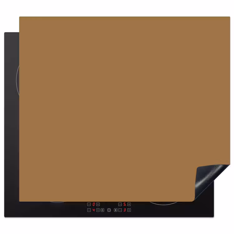 Sahara - Earth - Oranje Inductie beschermer vinyl 3mm middel 274 -3d