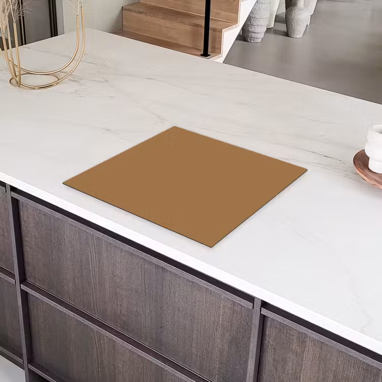Sahara - Earth - Oranje Inductie beschermer vinyl 3mm middel 274 -sfeer8