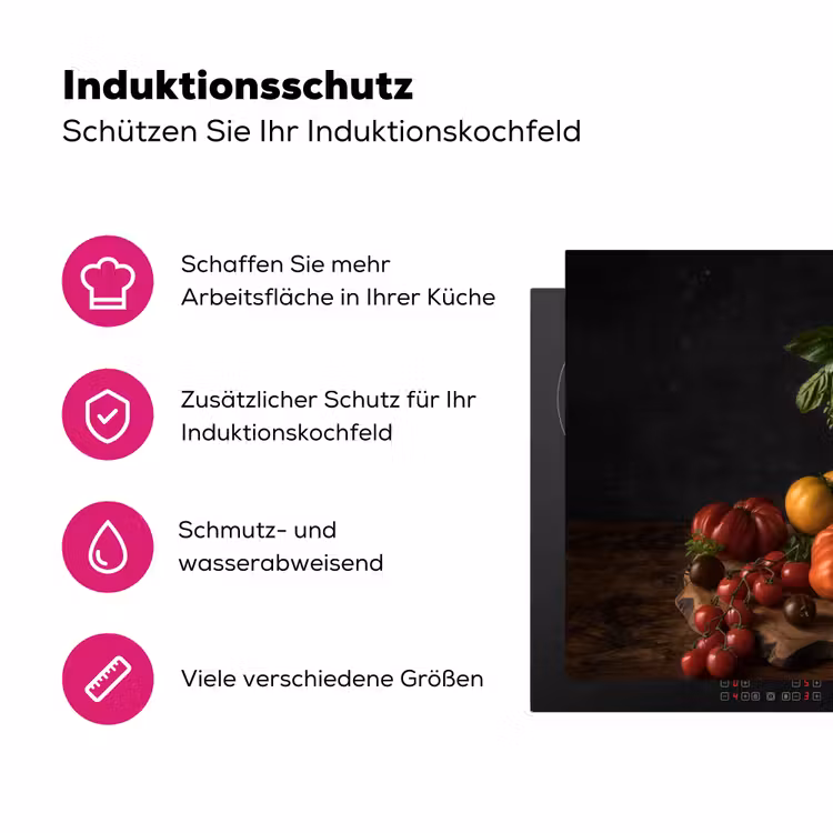 Schaduw en Aroma Inductie beschermer vinyl 3mm klein -zzzzzzz-lf-ups
