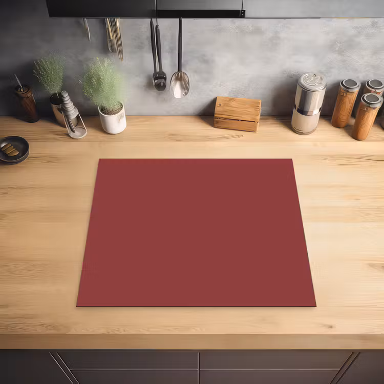 Barn - Antique - Rood Inductie beschermer vinyl 3mm middel 274 -sfeer5