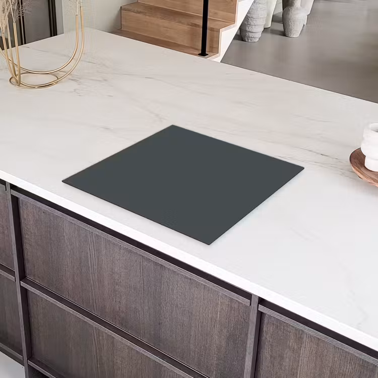 Slate - Millstone - Grijs Inductie beschermer vinyl 3mm middel 274 -sfeer8