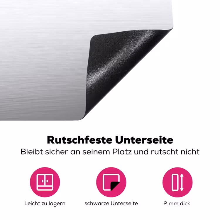Zeilboot - Zwart - Water - Silhouet Inductie beschermer vinyl 3mm klein -zzzzzzz-lf-onderkant