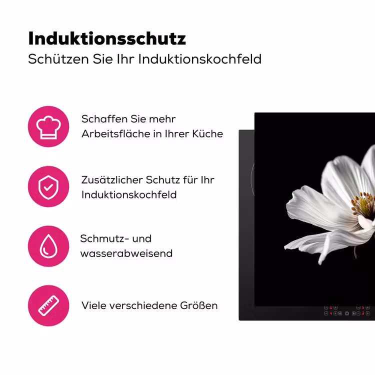 Zijden Solist Inductie beschermer vinyl 3mm middel -zzzzzzz-lf-ups