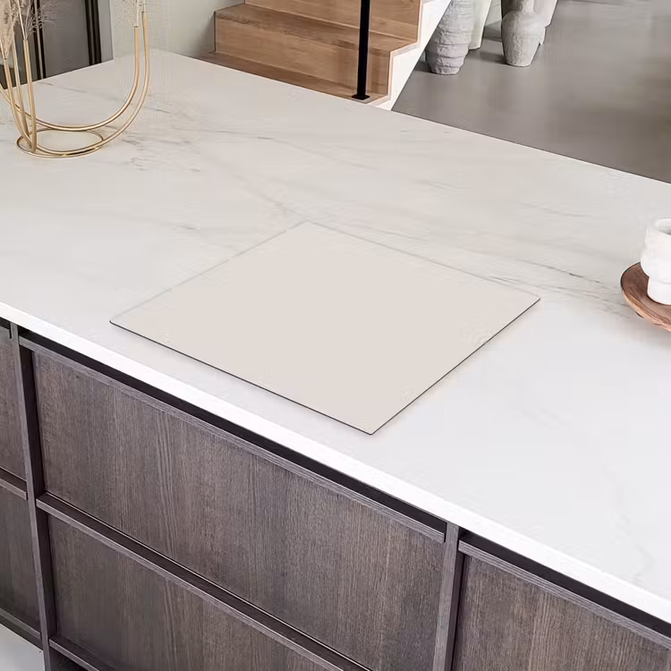 Silent - Sandstone - Grijs Inductie beschermer vinyl 3mm middel 274 -sfeer8