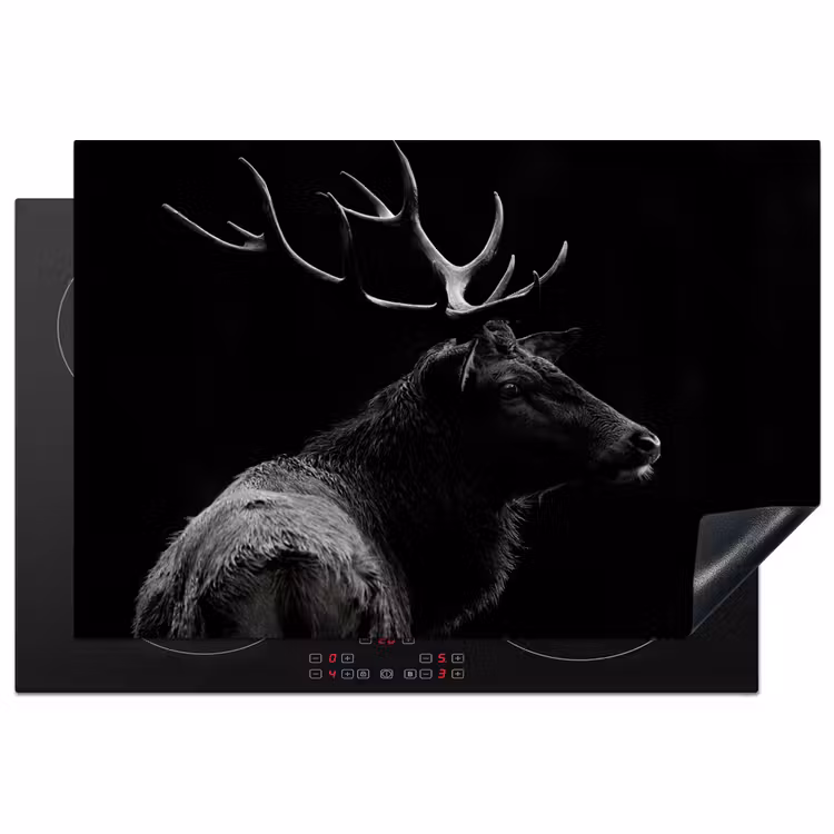 Silhouet van de Wildernis Inductie beschermer vinyl 3mm klein -3d