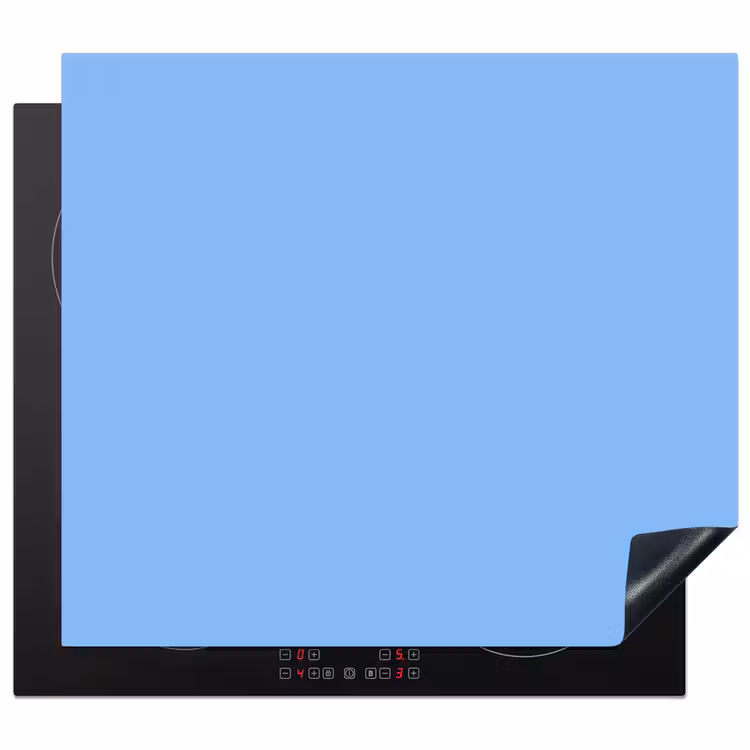 Sky - Glow - Blauw Inductie beschermer vinyl 3mm middel 274 -3d