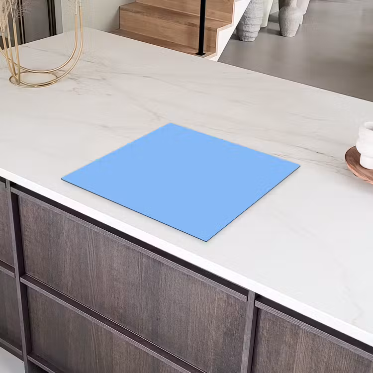 Sky - Glow - Blauw Inductie beschermer vinyl 3mm middel 274 -sfeer8