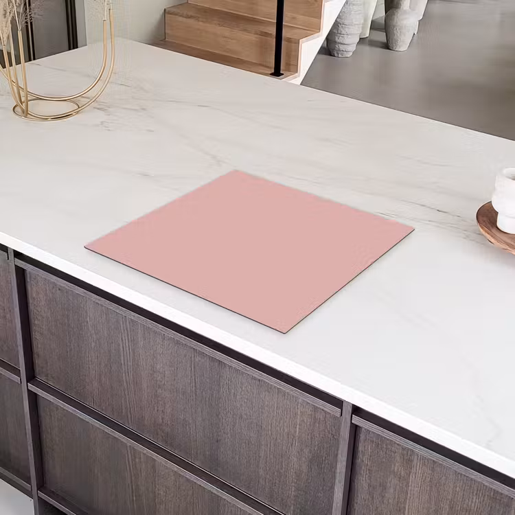 Soft - Blush - Roze Inductie beschermer vinyl 3mm middel 274 -sfeer8