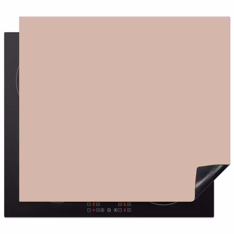 Soft - Clay - Nude Inductie beschermer vinyl 3mm middel 274 -3d