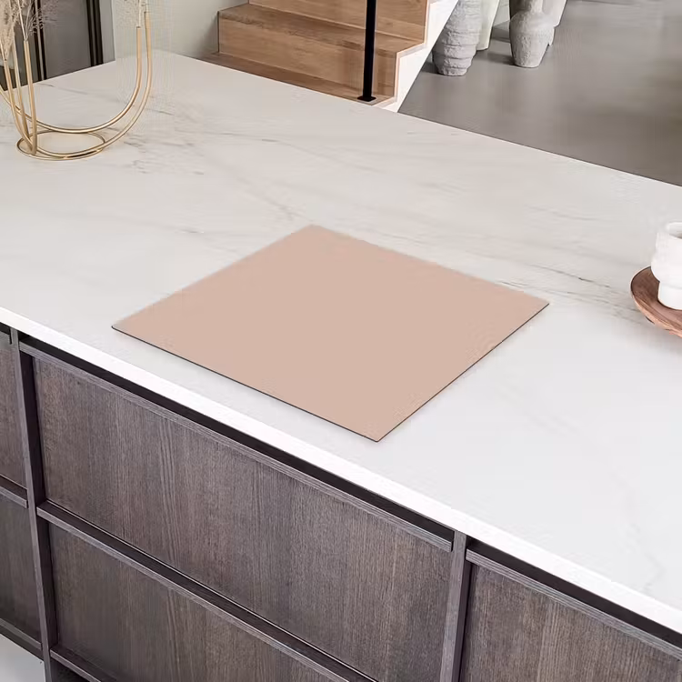 Soft - Clay - Nude Inductie beschermer vinyl 3mm middel 274 -sfeer8