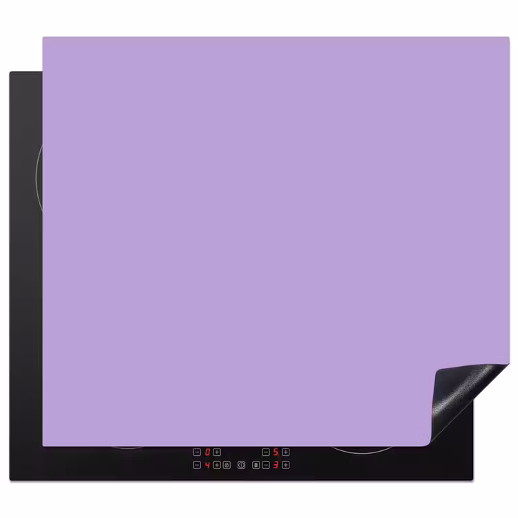 Soft - Lavender - Paars Inductie beschermer vinyl 3mm middel 274 -3d