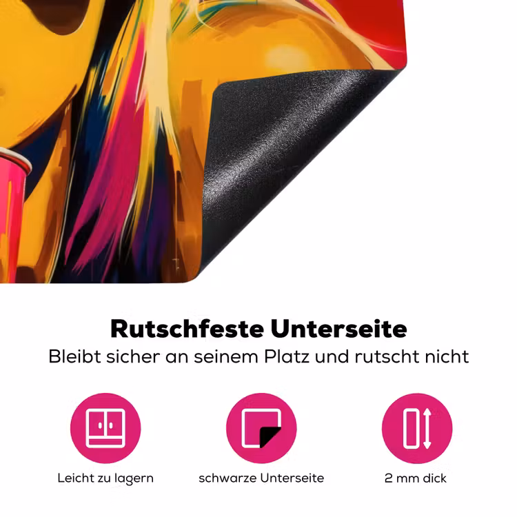 Zonnebril - Roze - Vrouw - Rietje Inductie beschermer vinyl 3mm klein -zzzzzzz-lf-onderkant