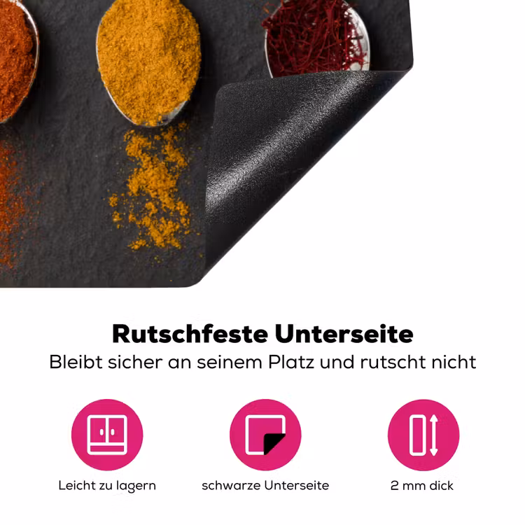 Spiegel van Smaken Inductie beschermer vinyl 3mm klein -zzzzzzz-lf-onderkant