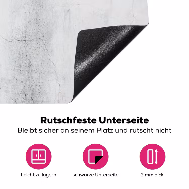 Sporen van Verleden Inductie beschermer vinyl 3mm klein -zzzzzzz-lf-onderkant
