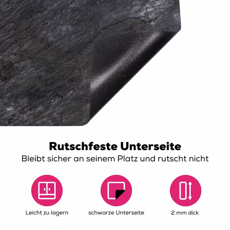 Schaduwen van de Aarde Inductie beschermer vinyl 3mm klein -zzzzzzz-lf-onderkant