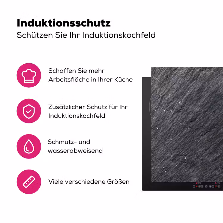 Schaduwen van de Aarde Inductie beschermer vinyl 3mm klein -zzzzzzz-lf-ups