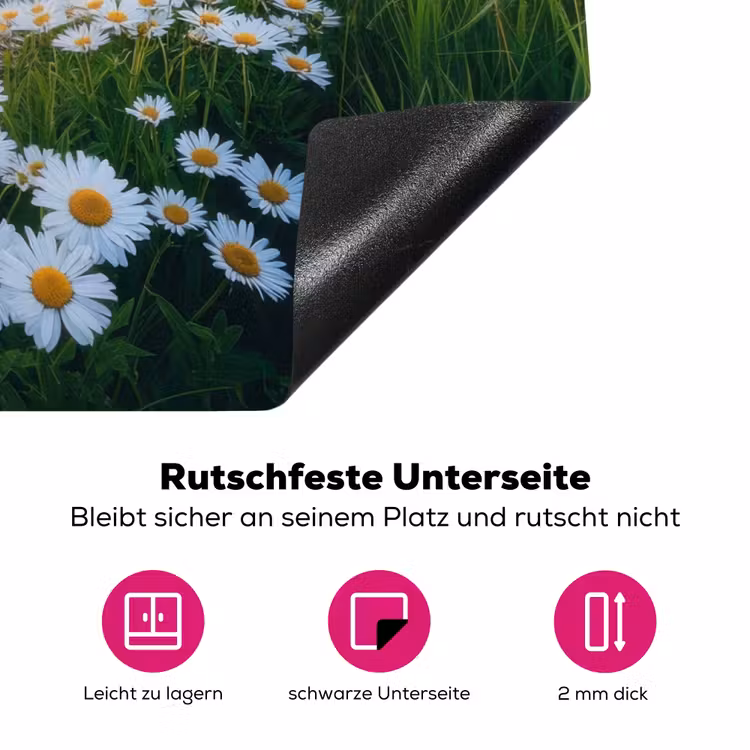 Beekje - Landschap - Margriet Inductie beschermer vinyl 3mm klein -zzzzzzz-lf-onderkant