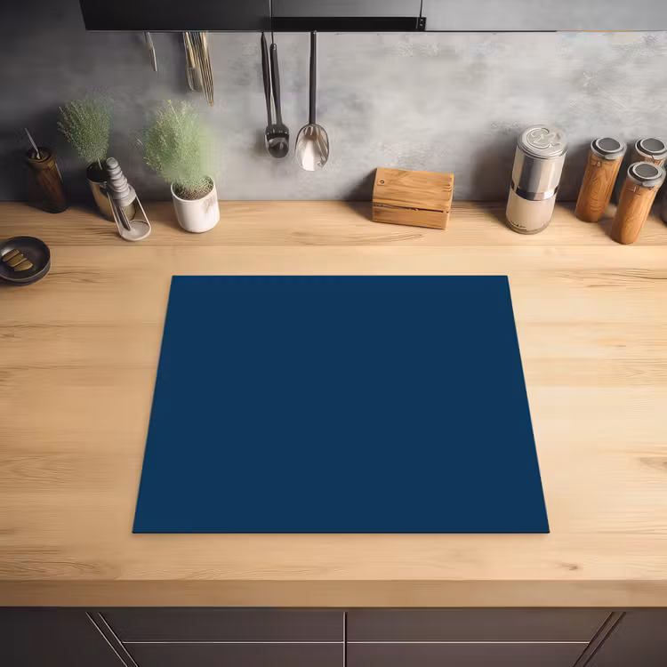 Deep - Ocean - Blauw Inductie beschermer vinyl 3mm middel 274 -sfeer5