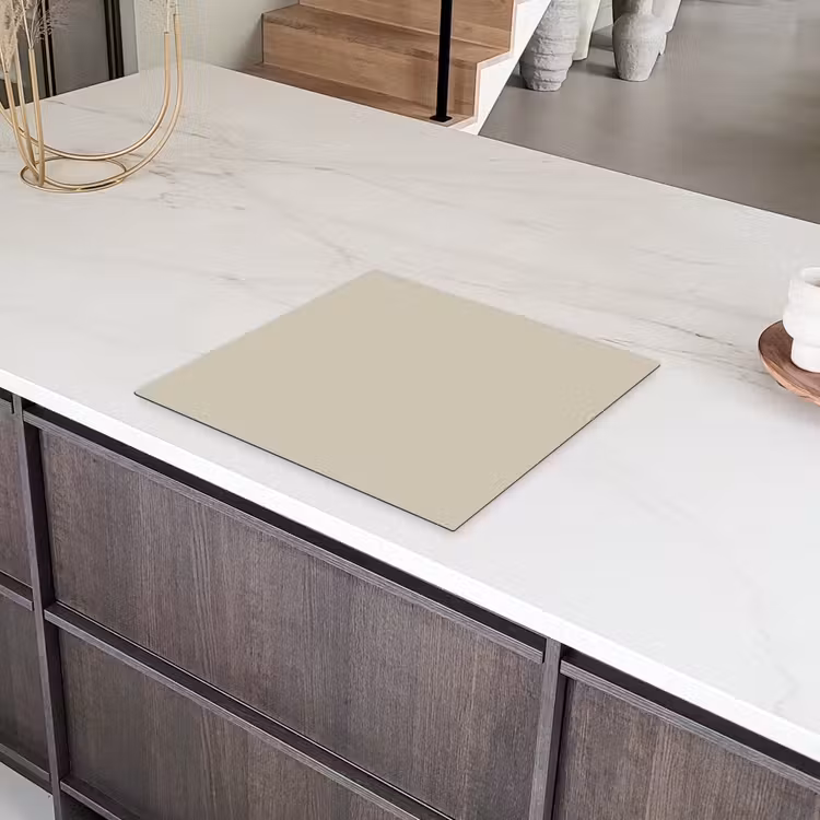 Urban - Pebble - Grijs Inductie beschermer vinyl 3mm middel 274 -sfeer8