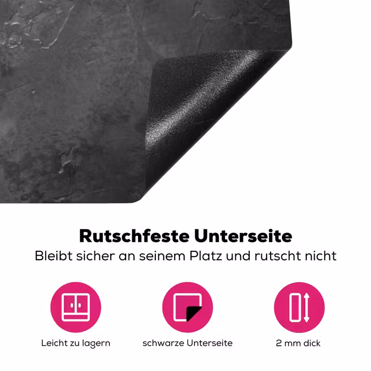 Vergrijzing van de Tijd Inductie beschermer vinyl 3mm klein -zzzzzzz-lf-onderkant