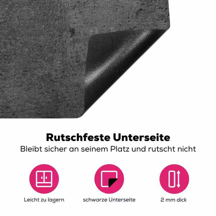 Het Fluisteren van Tijd Inductie beschermer vinyl 3mm klein -zzzzzzz-lf-onderkant