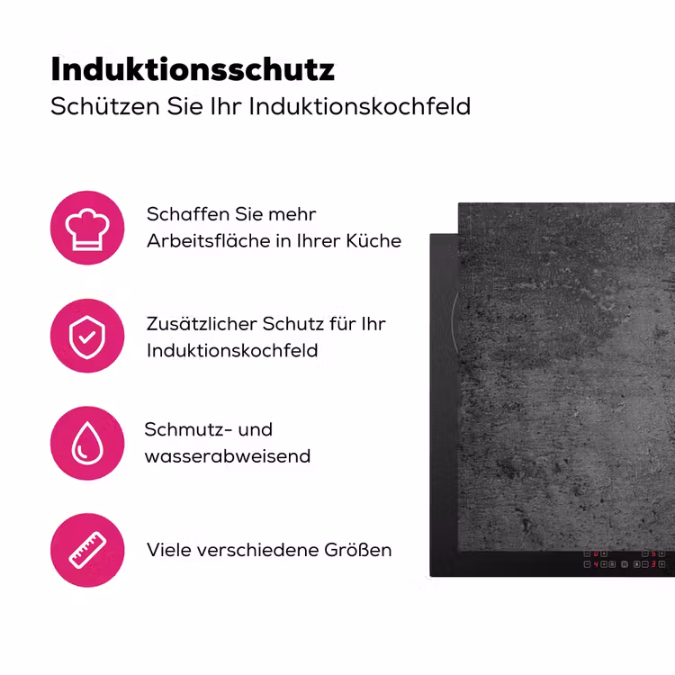 Het Fluisteren van Tijd Inductie beschermer vinyl 3mm klein -zzzzzzz-lf-ups