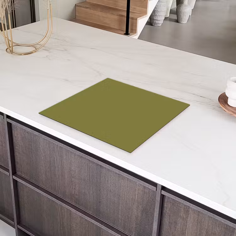 Juniper - Groen - Organisch Inductie beschermer vinyl 3mm middel 274 -sfeer8