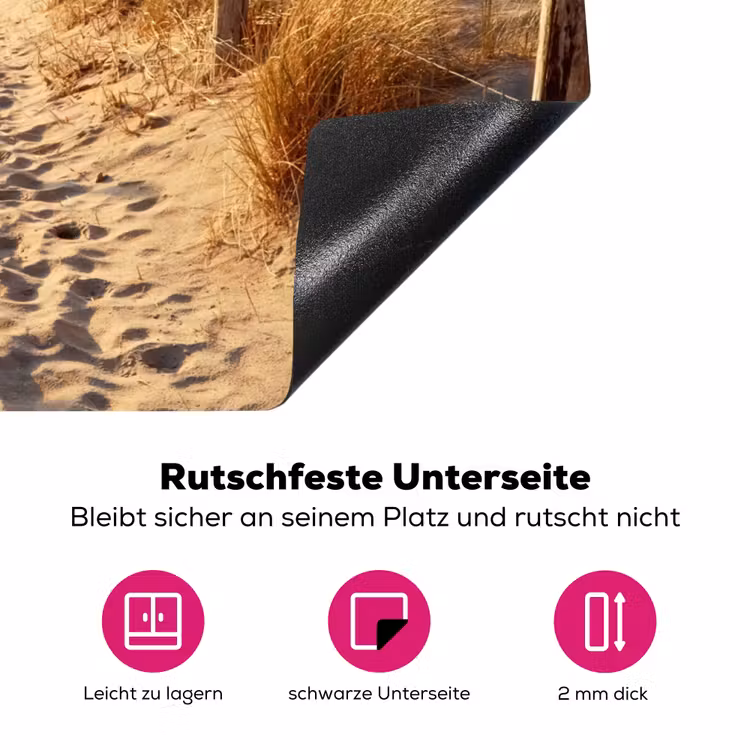 Pad naar Sereniteit Inductie beschermer vinyl 3mm klein -zzzzzzz-lf-onderkant
