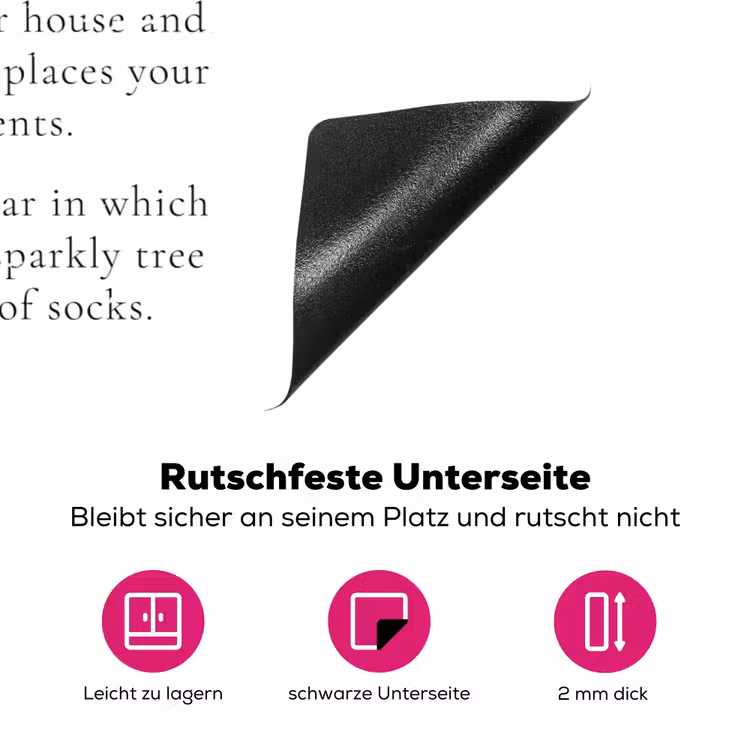 Kerst - Wit - Xmas - Quotes - Feestdagen Inductie beschermer vinyl 3mm klein -zzzzzzz-lf-onderkant