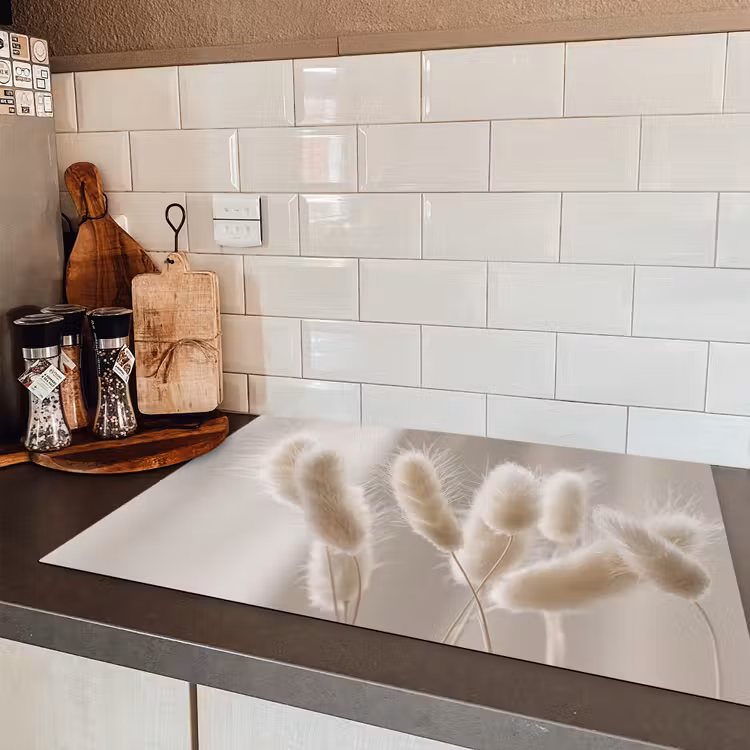 Wollige Zachtheid Inductie beschermer vinyl 3mm klein -sfeer3