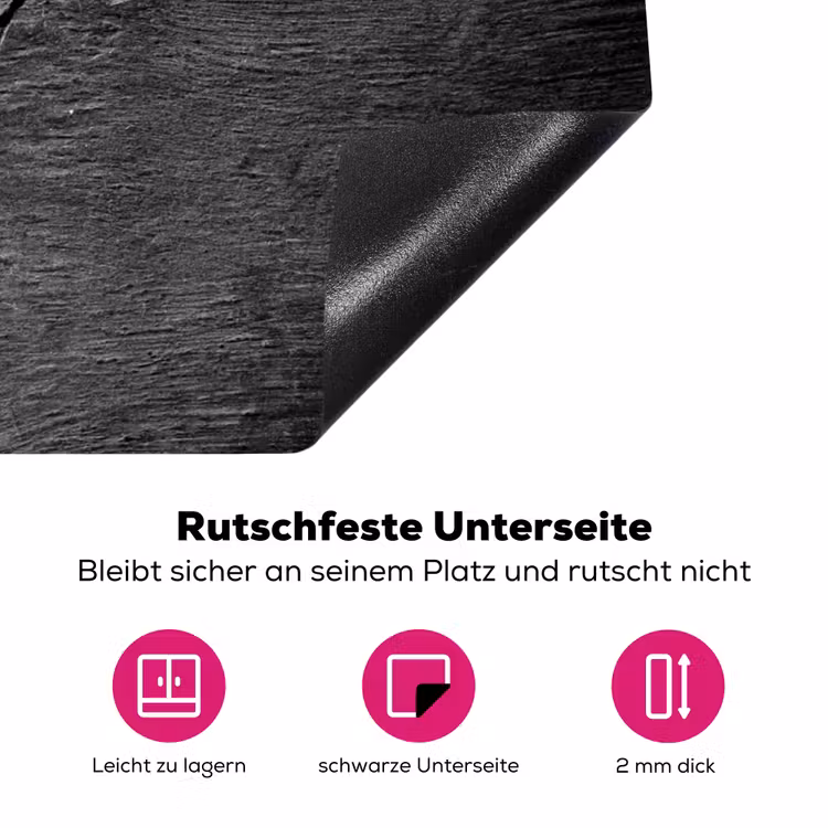 Patronen van de Tijd Inductie beschermer vinyl 3mm klein -zzzzzzz-lf-onderkant