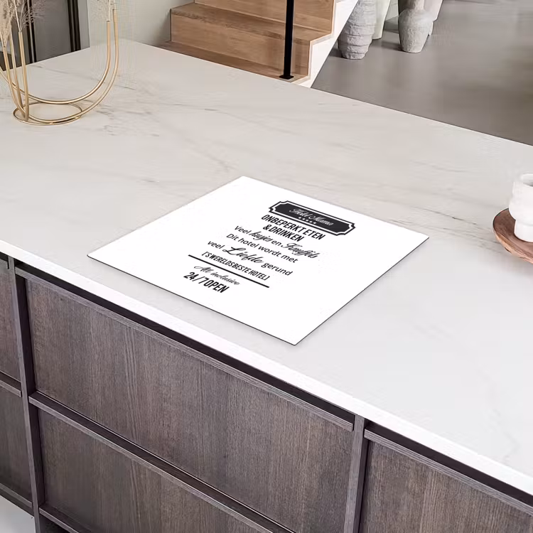 Quotes - Mama - Spreuken - Hotel mama Inductie beschermer vinyl 3mm middel -sfeer8