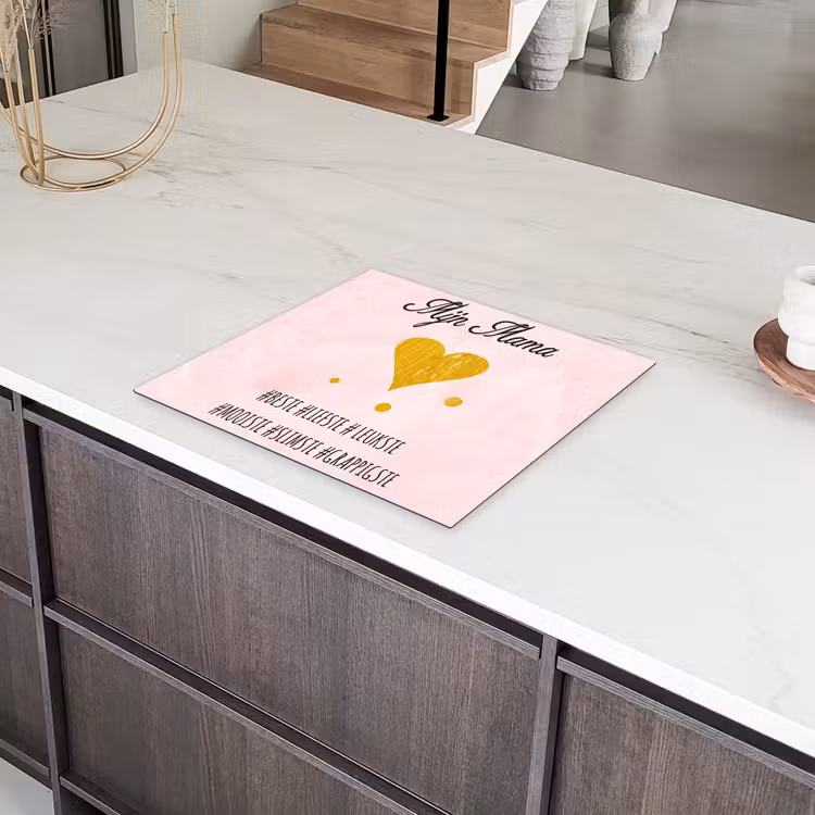 Quotes - Moeder - Spreuken - Mijn mama Inductie beschermer vinyl 3mm middel -sfeer8
