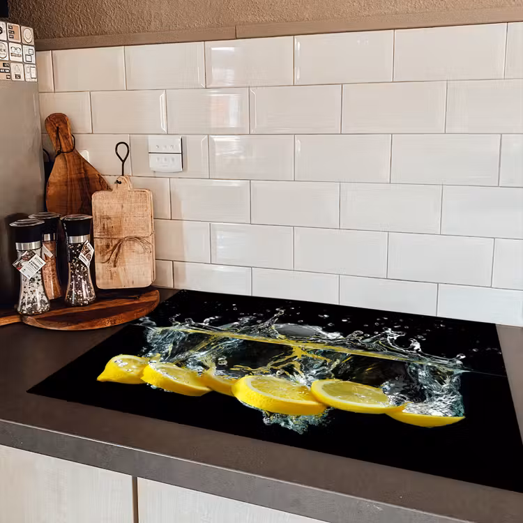 Citroenen in het Aquatische Theater Inductie beschermer vinyl 3mm klein -sfeer3