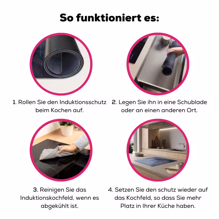 Abstract - Kwaststreken - Modern - Kunst - Grijs Inductie beschermer vinyl 3mm middel -zzzzzzz-lf-werking