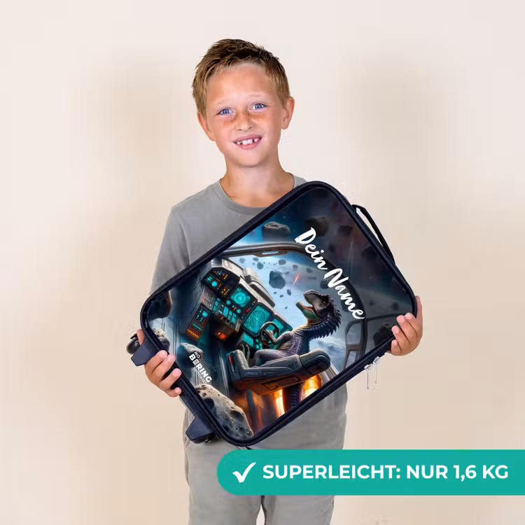 Astrodino Kinderkoffer - Zwart klein -sfeer4_DE