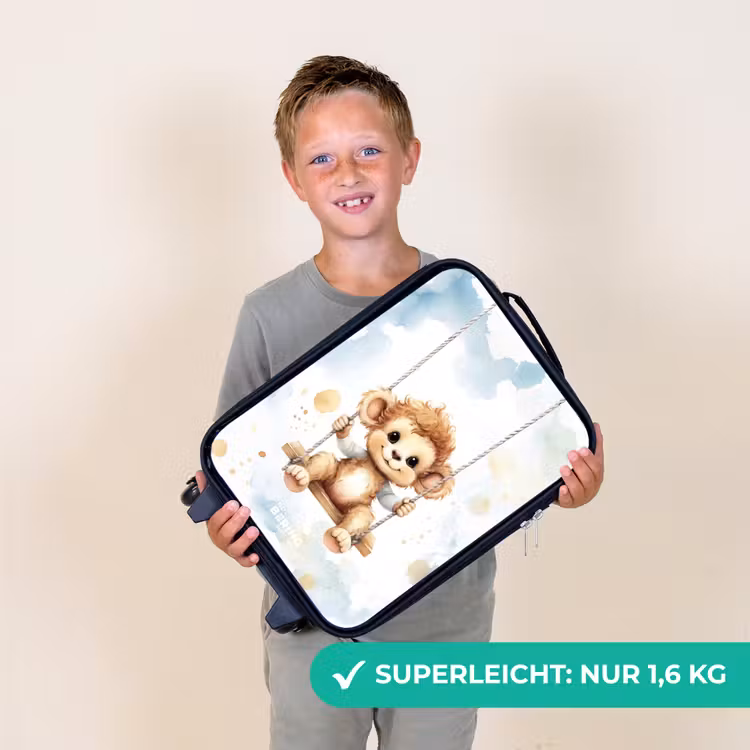 Axel aapje Kinderkoffer - Zwart klein -sfeer4_DE