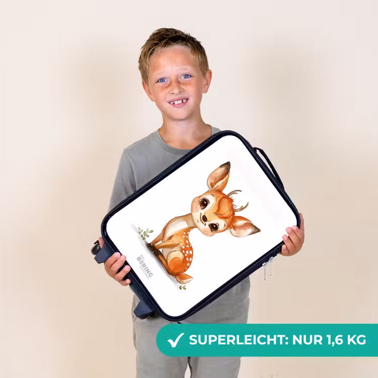 Baby hert Kinderkoffer - Zwart klein -sfeer4_DE