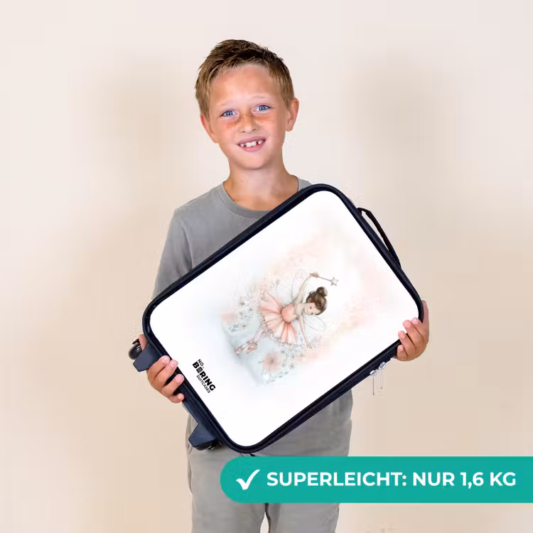 Ballerina - Elf - Fee Kinderkoffer - Zwart klein -sfeer4_DE