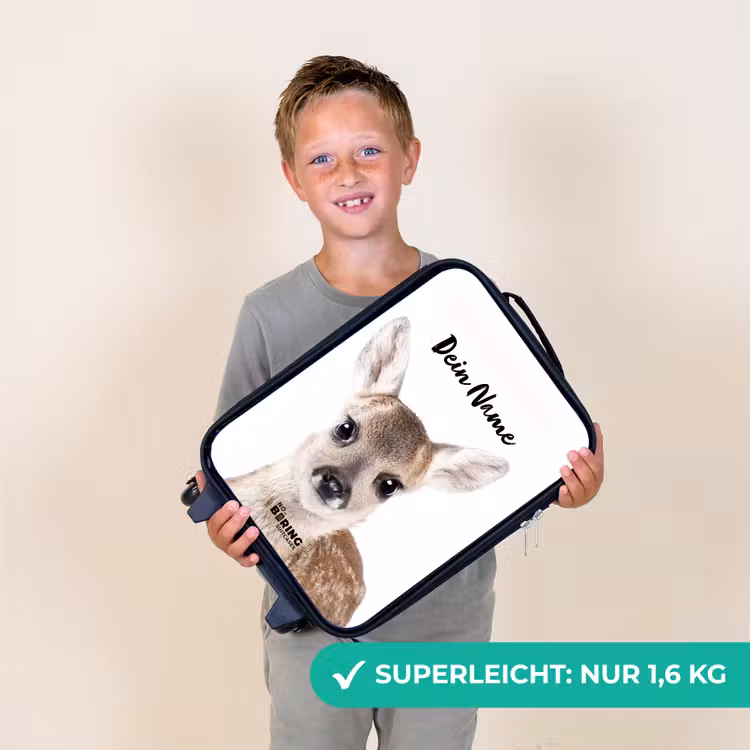 Bambino Kinderkoffer - Zwart klein -sfeer4_DE